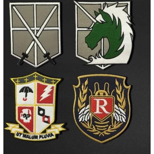 Punk College Badge Embroidery Iron On Fencing Club Patches For Clothing Applique DIY Hat Coat Accessories Cloth Sticker