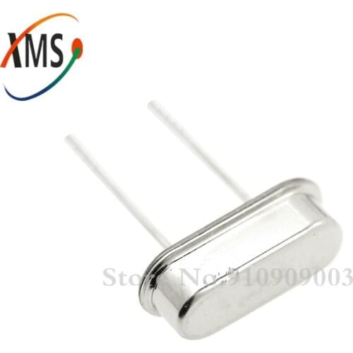 10PCS 4Mhz 6Mhz 8Mhz 12Mhz 16Mhz 20Mhz 24Mhz 32.768K 2*6 32.768K 3*8 Quartz Crystal Resonator Passive Oscillator HC 49S