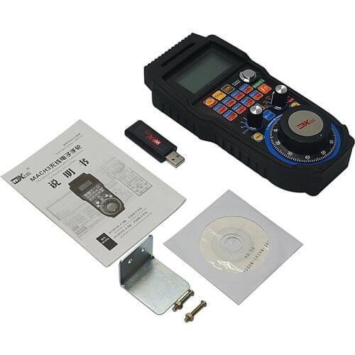 4 Axis 6axis Wireless USB MACH3 MPG WHB04B-4 433MHZ Electronic Handwheel CNC Mach3 Hand Wheel