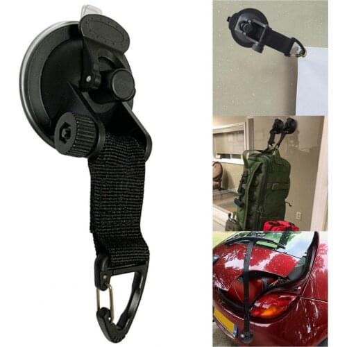 4Pcs/Set Portable Camping Tent Securing Hook Car Side Awning Suction Cup Tieback EasyInstall for Outdoor Equipment