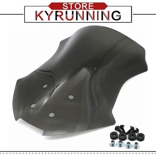 Motorcycle Accessories Windshield WindScreen Visor Viser Double Bubble For KAWASAKI VERSYS 300 2014-2018
