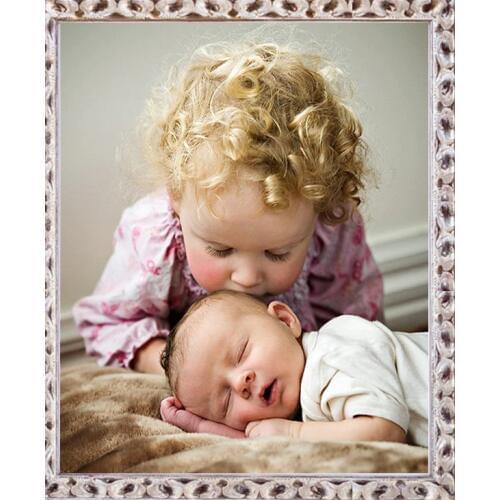 Kiss Baby Kids Cross stitch Crafts Sewing Counted Needlework Cross stitch Sets for Embroidery kits Cross-Stitch wall decor