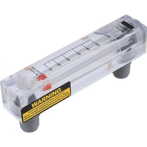 LZM-15 10-100LPH Panel Type Water Flowmeter Testing Measurement Tool