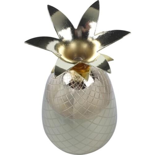 The Royal Hawaiian Gold Pineapple Tumbler Beer Cup