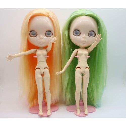 Without eyes chips without make up joint body Nude blyth doll for DIY 201804102