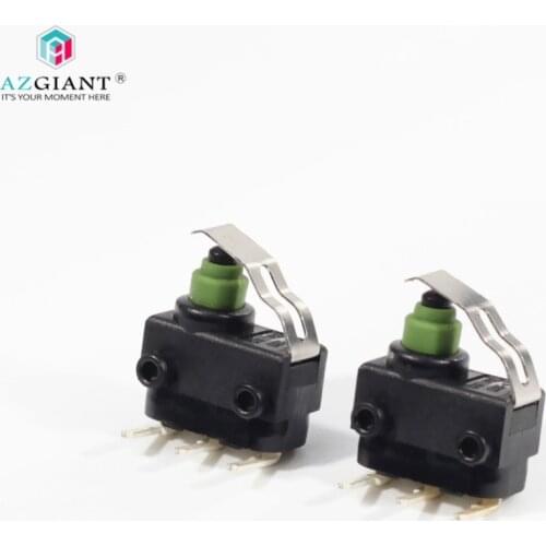 AZGIANT 2pcs micro switch for Chrysler steer lock ESL ELV micro-touch ignition switch bent feet with metal clip
