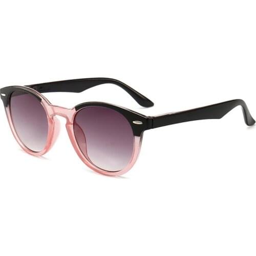 Fashion Unisex Round Reading Sunglasses Men Women Hyperopia Presbyopia Diopters Presbyopia Glasses +100 +200 +300 +400