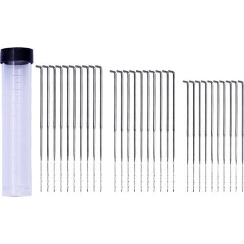 30pcs 3 Size Wool Felting Iron Needles Felt Tool Kit Needle Beginners DIY with Needle Bottle Diy Craft Wool Felt Needle Kit