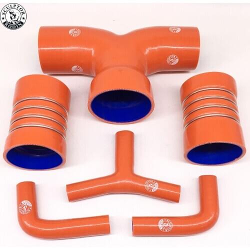 Silicone Intake Hose Kit For FERRARI F355 3.5L 1994-1999 (6pcs)red/blue/black