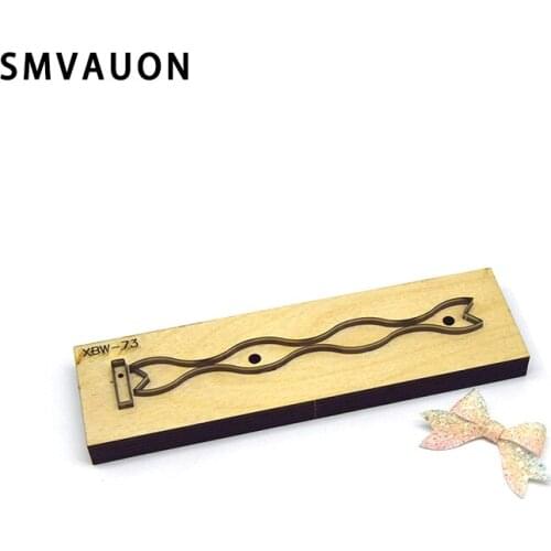 Gift Packing Cutter Mold For Diy Bow For Hairpin Handicraft Tool Scrapbooking Ornament Wood Die For Craft Party Home SMVAUON