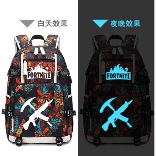 Fortnite Backpacks Men Women Travel Bags Waterproof Big Capacity Backpacks Casual Backpack Sports Bag Teenagers School Bags