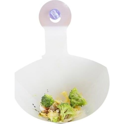 PVC+PP Foldable Filter Kitchen Garbage Drain Bag Strainer Mesh Self-standing Sink Filter For Bathroom Kitchen Accessories