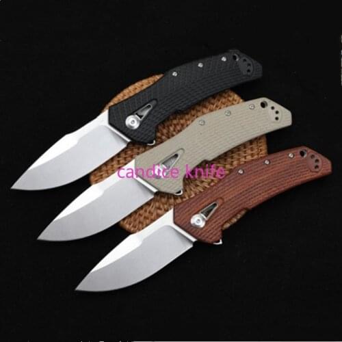 ZT Folding Knife 0308 ZT0308 9Cr18MoV Steel Blade G10 Handle Ball Bearing Camping Hunting Survival Tactical Knife EDC Multi Tool