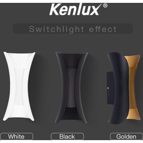 Kenlux Nordic Indoor Outdoor Living Room waterproof Porch lighting 10W Up Down New design Modern LED Wall Light