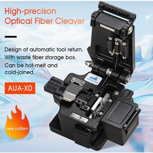 High Precision 5 PCS AUA-X0 Fiber Cleaver Cable Fiber Optic Cutting Knife Tools Cutter Three-in-one clamp slot 16 Surface Blade