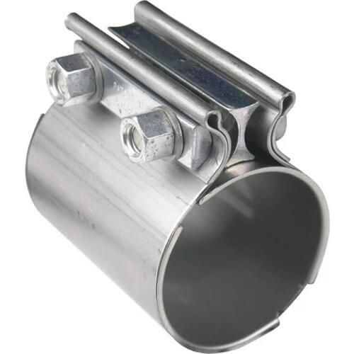 1pcs Car accessories 51mm 63mm 57mm 76mm Ferrule OD 304 Stainless Steel Tri Clover Exhaust pipe muffler Fitting Docking collar