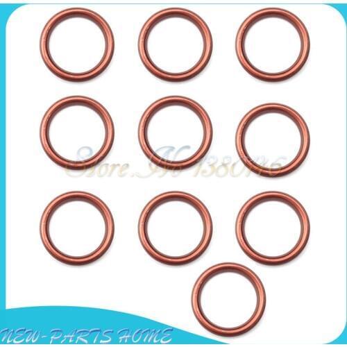 10pcs Exhaust Muffler Pipe Gasket 30mm For 150cc 200cc 250cc SCOOTER MOPED Pit Dirt Bike ATV QUAD