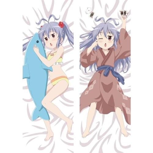 2020-June Japanese Anime Non Non Biyori Dakimakura Pillowcase Ichijou Hotaru Miyauchi Renge Hugging Body Pillow Cover case
