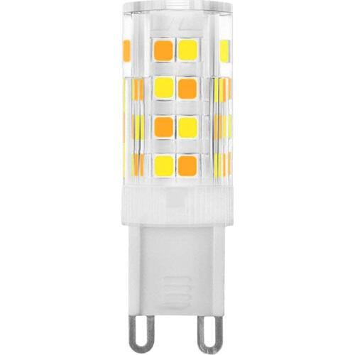 5PCS 220V Warm White Tri-color Dimming 5W G9 LED 52pcs SMD2835 SMD Highlight Ceramic Small Corn Lamp