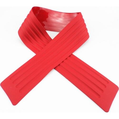 Car Rear Bumper Scuff Protective Sill Pedals Cover For Peugeot 206 207 208 301 307 308 407 2008 3008 4008