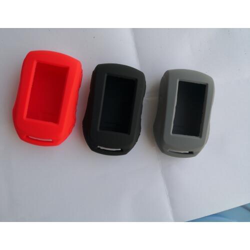 Wholesale Russian version 9.9 Silicone Case KeyChain Cover For Tomahawk 9.9 9.7 2-way Alarm System Alarm Key chain Fob