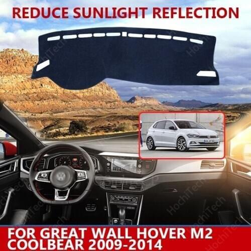 For Volkswagen VW POLO MK6 2018 2019 2020 Right Left Hand Drive Good Polyester Material Anti Light Car Dashboard Cover Mat