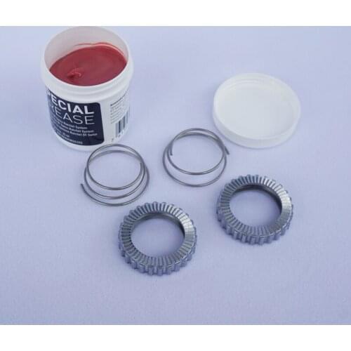 DT Swiss 54t 60T Star Ratchet Kit: 2 star ratchets 2 springs and grease DT Swiss Hubs 54T