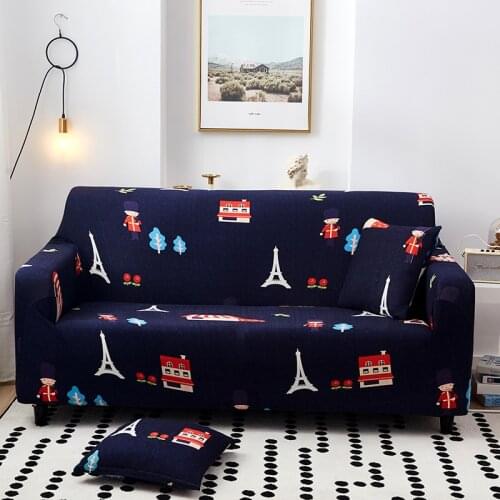 Geometric Sofa Covers for Living Room Sofa Cover Elastic Printed Corner Sofa L-shaped Sofa Funda Sofa Towel Slipcover 2/3 Seater