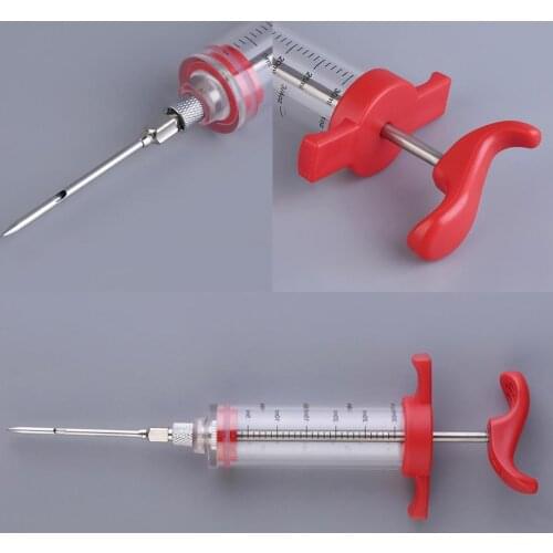 Flavor needle Turkey pork bbq steak meat sauces syringes Spices marinades tools accessories gadgets kitchen beef cooking ki G2M6