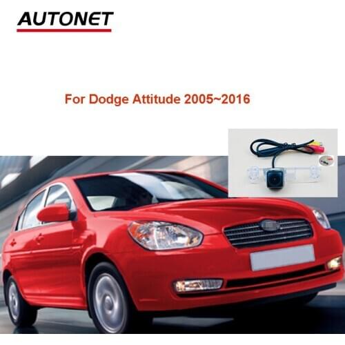 Autonet CVBS Rear view camera For Dodge Attitude 2005~2016 night view backup camera/ license plate camera/AHD rear camera