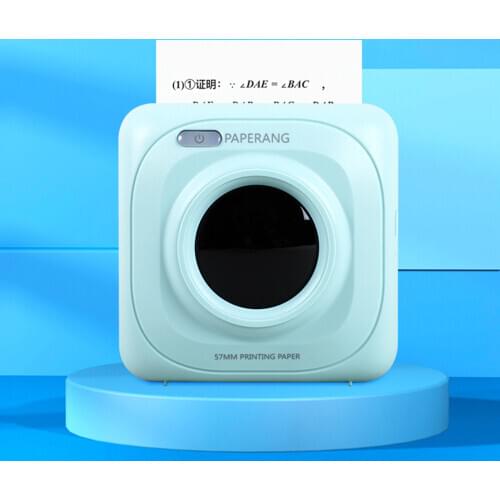 57mm 200dpi Pocket Printer BT Wireless Thermal Printer Portable Mobile Printer for Photo Picture Receipt Memo Note Label Sticker