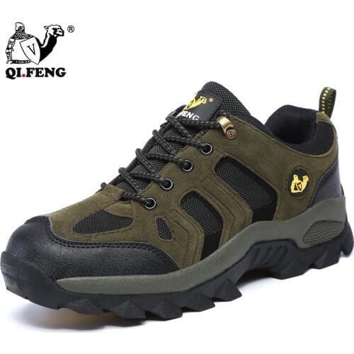 Men Women Outdoor Sports Hiking Shoes Non-slip Breathable Mountain Climbing Footwear Trekking Sneaker Casual Boots Couple Hunt