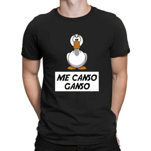 Me Canso Ganso AMLO OBRADOR Mexico Funny Inspired Mens T-shirt Short Sleeve Tee