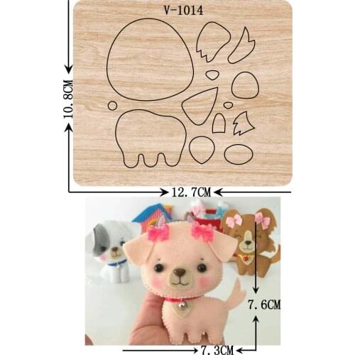 New Dog wooden dies cutting dies for scrapbooking /Multiple sizes /V-1014