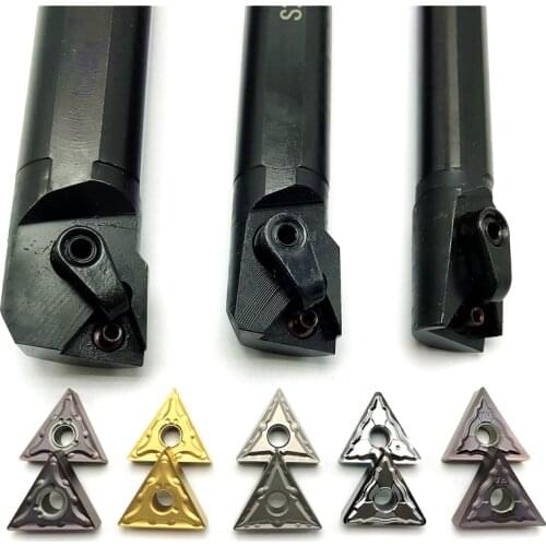 S16Q S18Q S20R S25S MTUNR16 MTUNL16 MTUNR Bar Internal Turning Tool Holder TNMG Carbide Inserts Lathe Bar CNC Cutting Tools Set