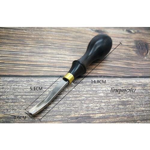 Wide shovel handmade leather leather DIY tool drum artifact segment cutting edger thinning tool