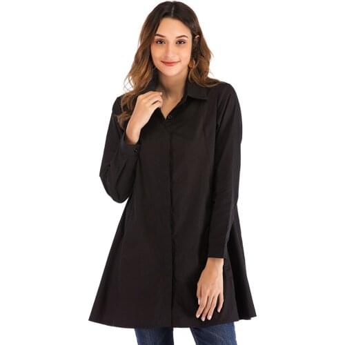 L To 4XL Plus Size Women Tops Spring Autumn Black Long Sleeve Casual Jackets Outerwear TJR3519