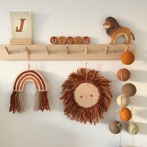 Lina Wood Wonderland Wood Modern Wall Robe Hook
