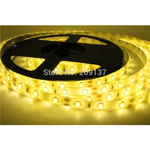 LED Strip Waterproof 5m 300 LED 5730 SMD 12V Flexible Light 60 Led/mled Ribbon Tape Cool/warm White