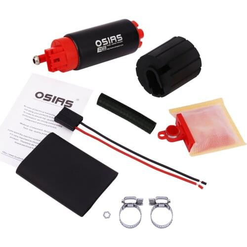 340LPH Intank High Pressure Flow Performance Fuel Pump GSS341 update For 240SX 240 SX SR20DET S13 S14 S15 w/Install Kit 400-766