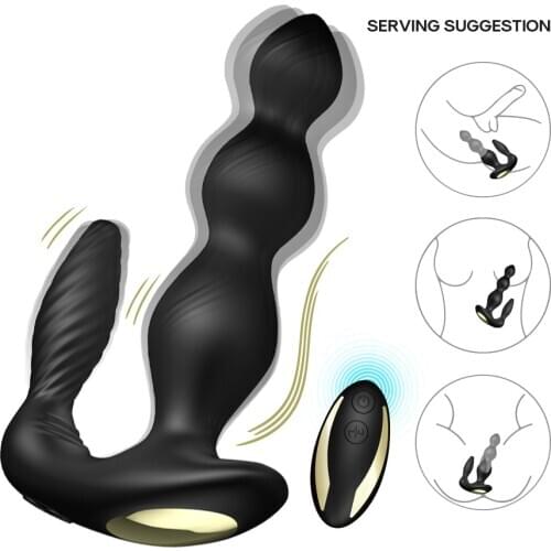 Remote control vibrator Sex toy for men Vibrators erotic couple anal stimulator point g gay toy Prostate massage sextoy women