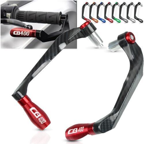 For Honda CB400SF CB400SS CBR400F CB400 CB 400 919 Motorcycle Handlebar Grip Guard Brake Clutch Levers handguards 22mm Protector