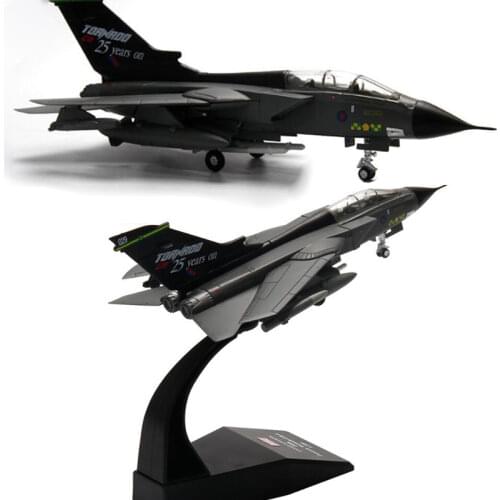 1/100 Scale Panavia Tornado Fighter Military Aircraft Models Toy Display Airplane Gifts Collection Souvenirs F Standing Plane