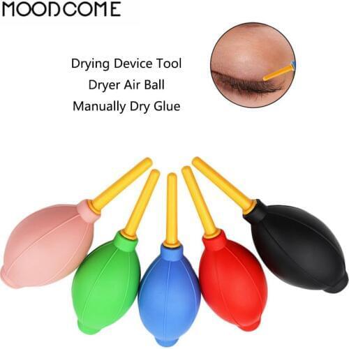 1/2 pcs Eyelashes Dryer Air Ball Eyelashes Extension Rubber Dry Ball Grafting Eyelash Rubber Blowing Balloons Manually Dry Glue