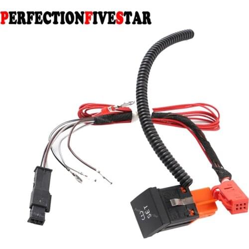 16D927121 For VW Golf MK6 EOS Touran Beetle Jetta 2006-2016 Polo 2010-2016 Tire Pressure Monitor Set Switch Button with Cable