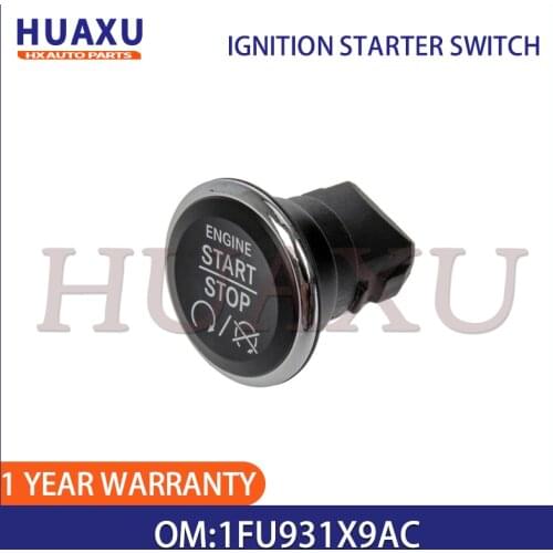 1FU931X9AC One-Click Start Switch Ignition Button For Jeep Grand Cherokee Dodge CHRYSLER TOWN & COUNTRY 300 RAM C/V 3.6L