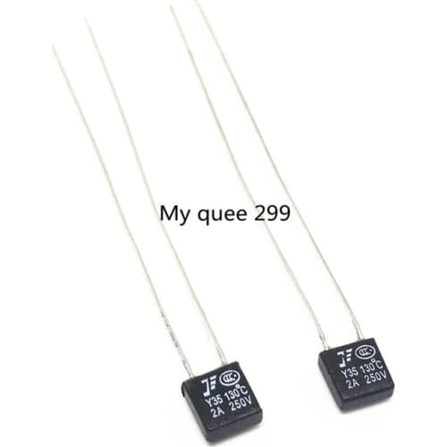 50pcs New RH 130 Degree Thermal Fuse 2A 250V