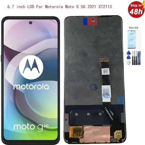 6.7 inch For Motorola Moto G 5G LCD Display With Touch Screen Digitizer Panel For Moto G 5G LCD G 5G 2021 XT2113 Display