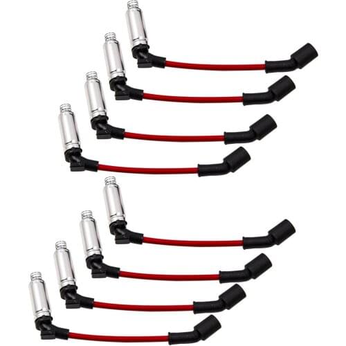 8 of Spark Plug Wires for Cadillac Escalade FOR Hummer H2 For Chevrolet FOR GMC Savana 2007
