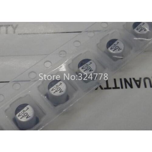 SMD aluminum electrolytic capacitors 1uf 50V 4 * 5.4mm